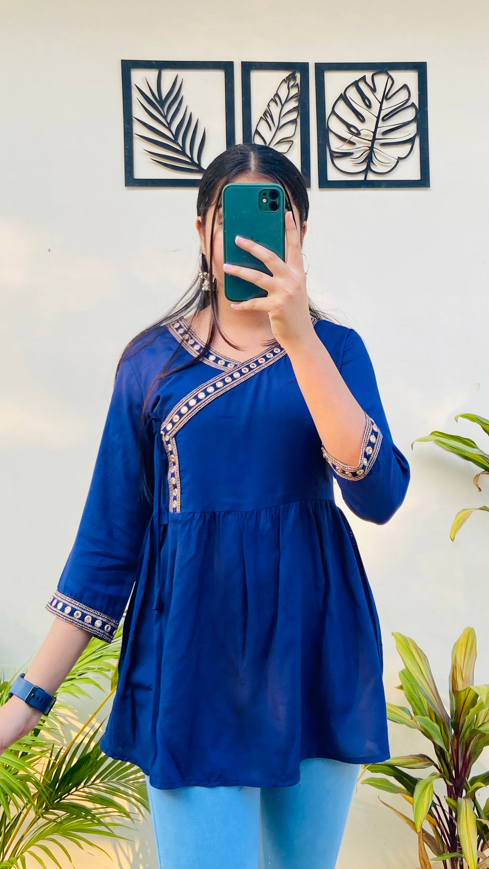 Royal Blue Top