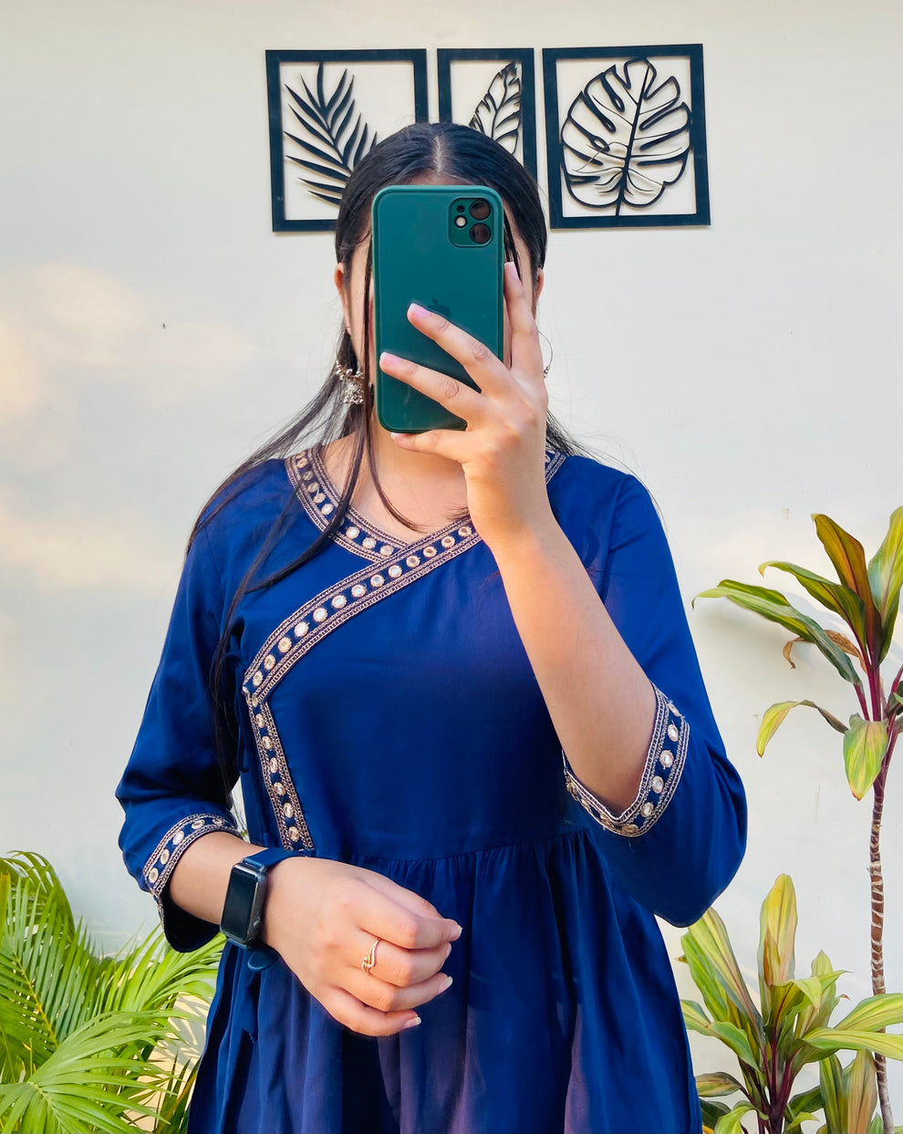 Royal Blue Top